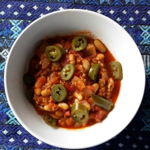 clean turkey chili