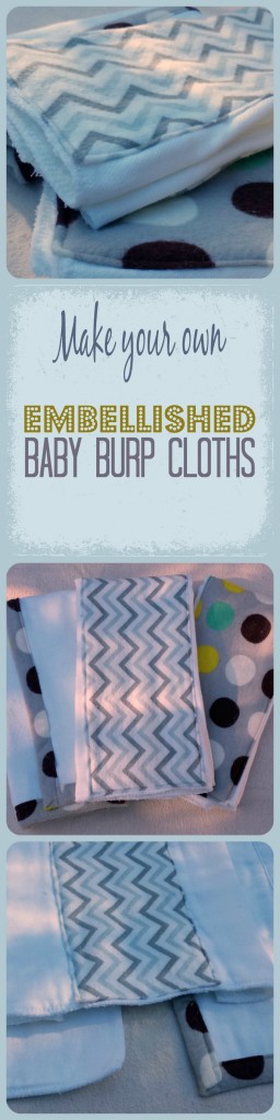 burp cloth Collage