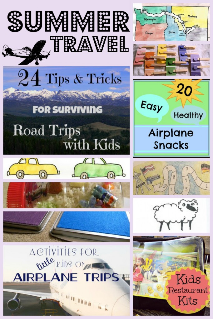 summer travel roundup Collage